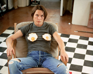 Sarah Lucas's Self-Portrait with Fried Eggs (Sadie Coles HQ/Gladstone, 1996)