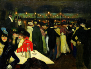 Pablo Picasso's Le Moulin de la Galette (Solomon R. Guggenheim Museum, 1900)