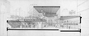 Paul Rudolph's Architectural Office (Yale University Library, 1964)