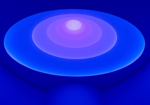 James Turrell's Aten Reign (photo by David Heald/SRGF, Solomon R. Guggenheim Museum, 2013)